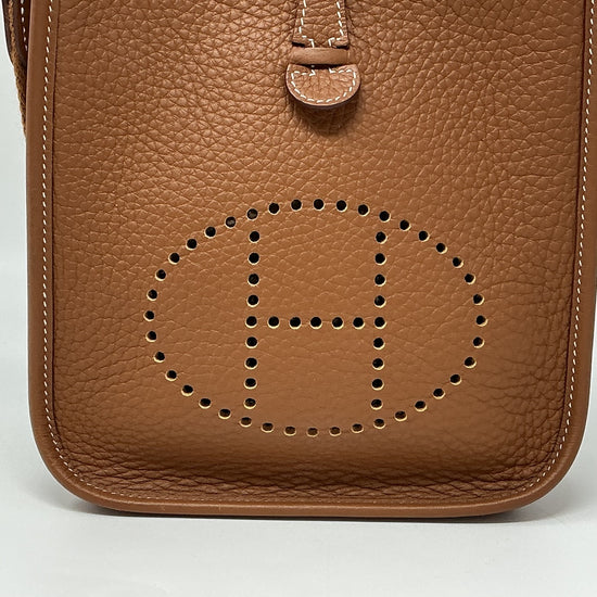 Hermes 2022 Togo Evelyne TPM 16 Crossbody