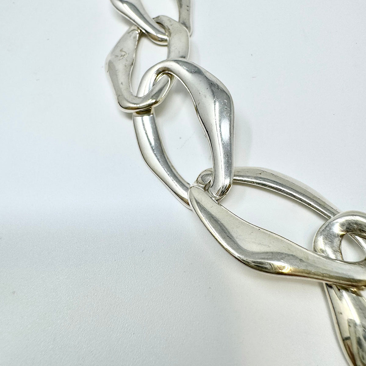 Tiffany & Co. Vintage Sterling Silver Elsa Peretti's Aegean Collection  Necklace