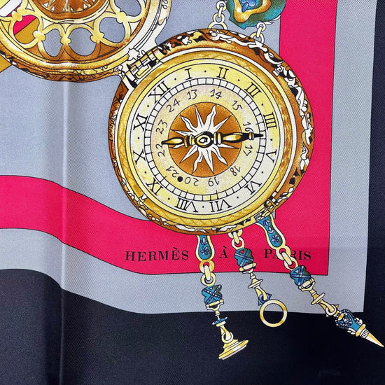 Hermes "La Ronde des Heures" Scarf