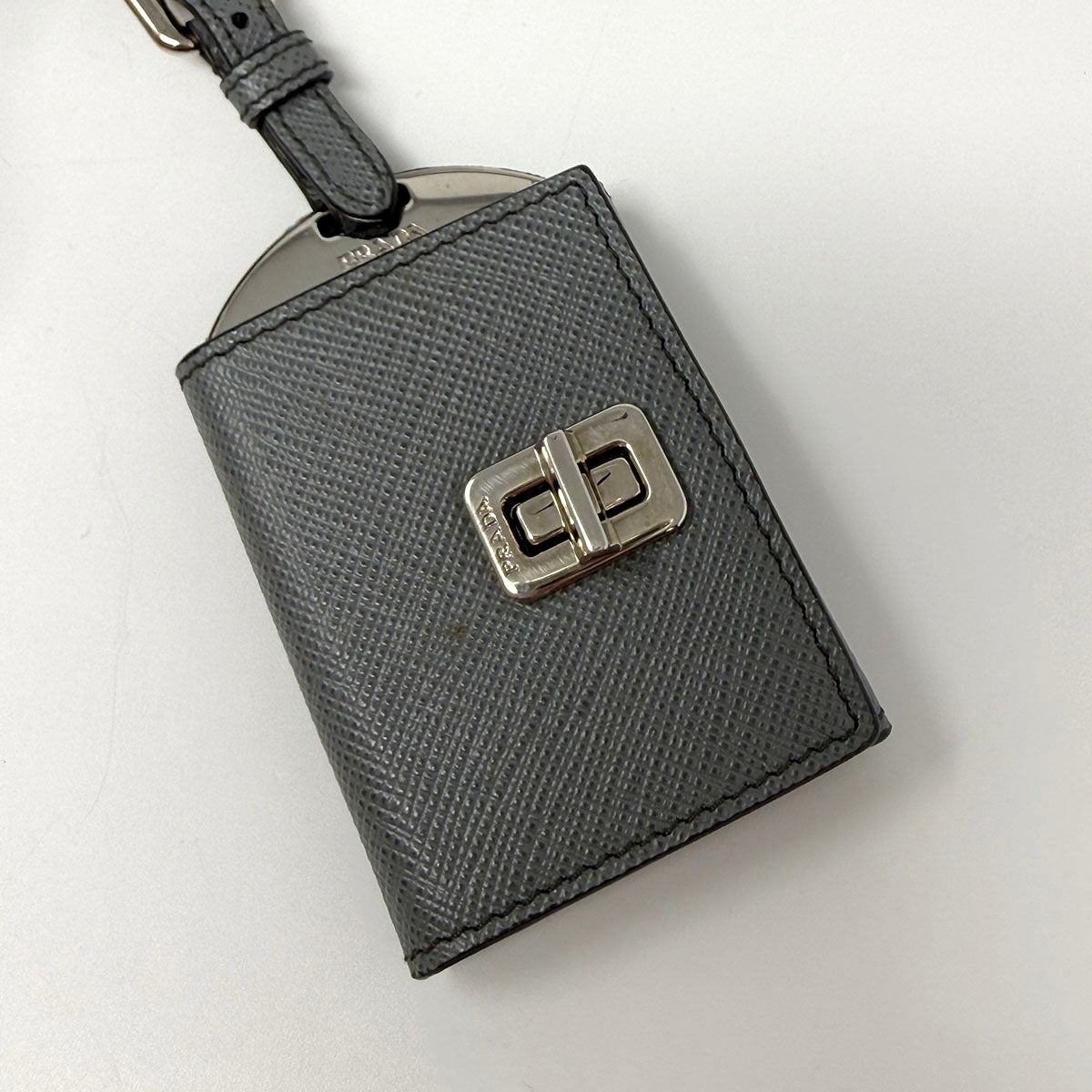 Prada Bicolor Double Zip Galleria Tote