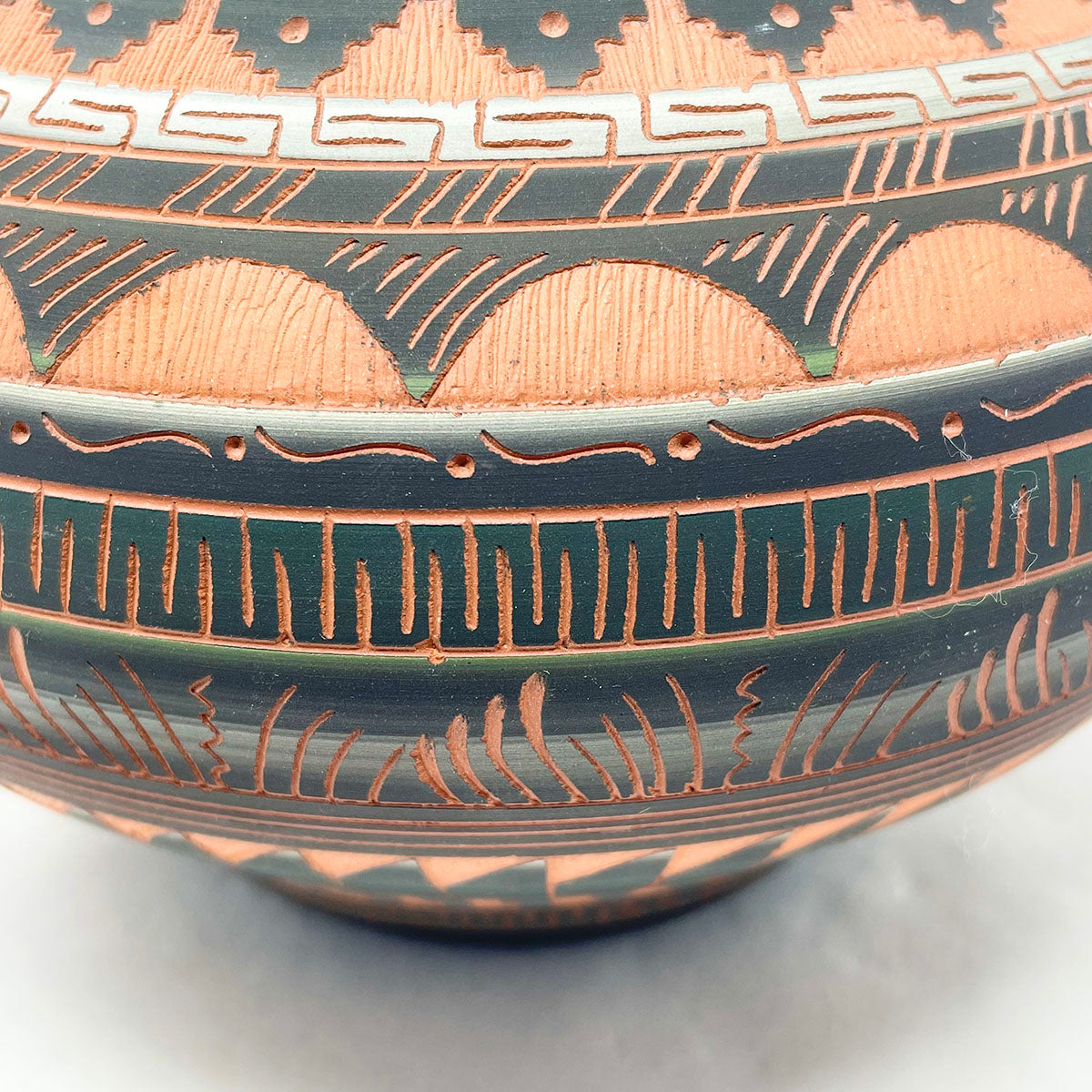 Navajo Pot, Signed Hilda Whitegoat