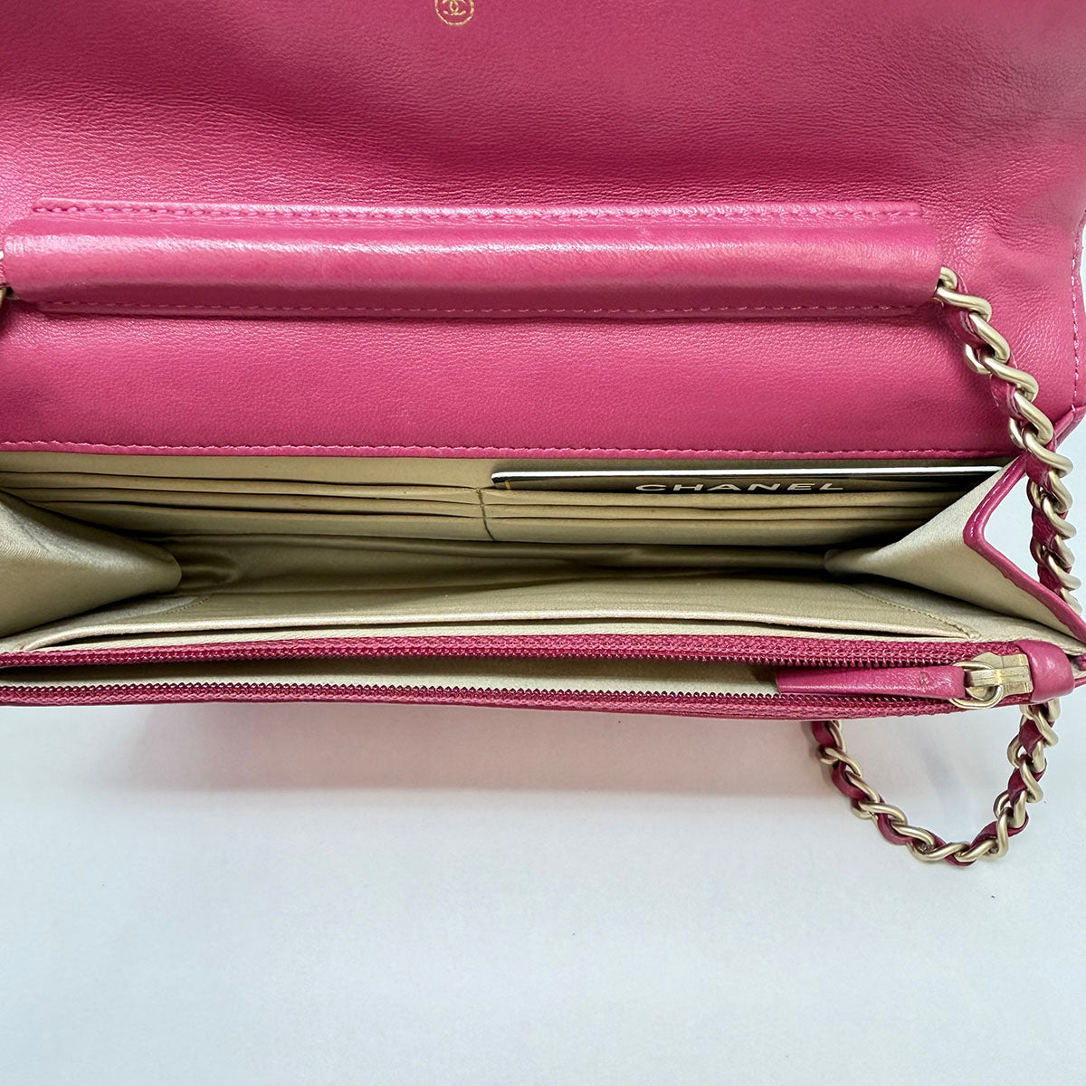 Chanel Camellia Wallet on Chain