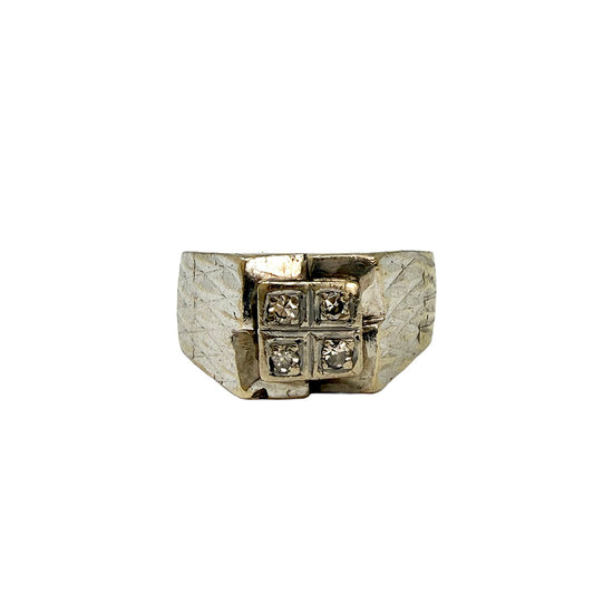 14K Diamond Ring