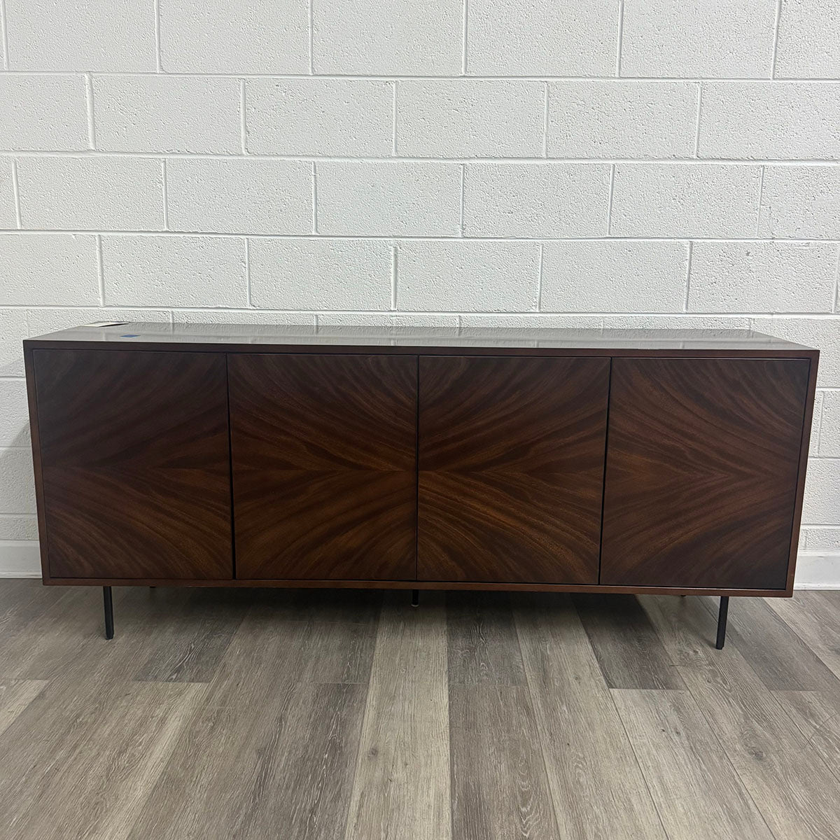 CB2 Wood Media Cabinet