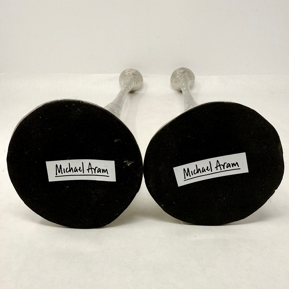 Pair of Tall Michael Aram Candle Holders