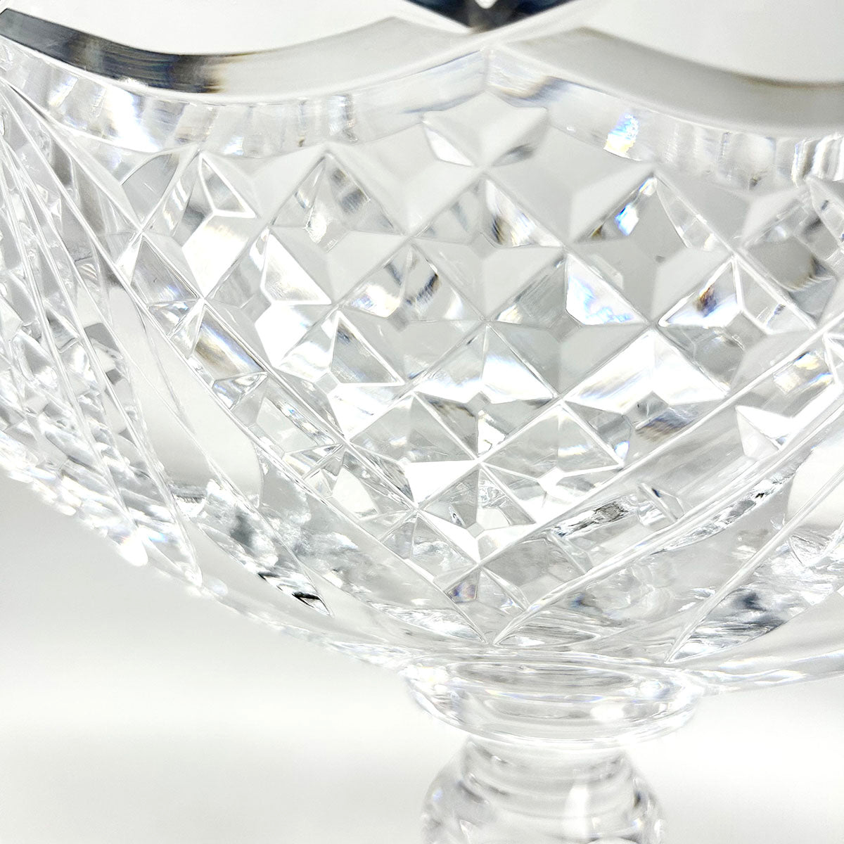 Waterford Master Cutter Compote/Centerpiece Bowl Etched "Waterford"