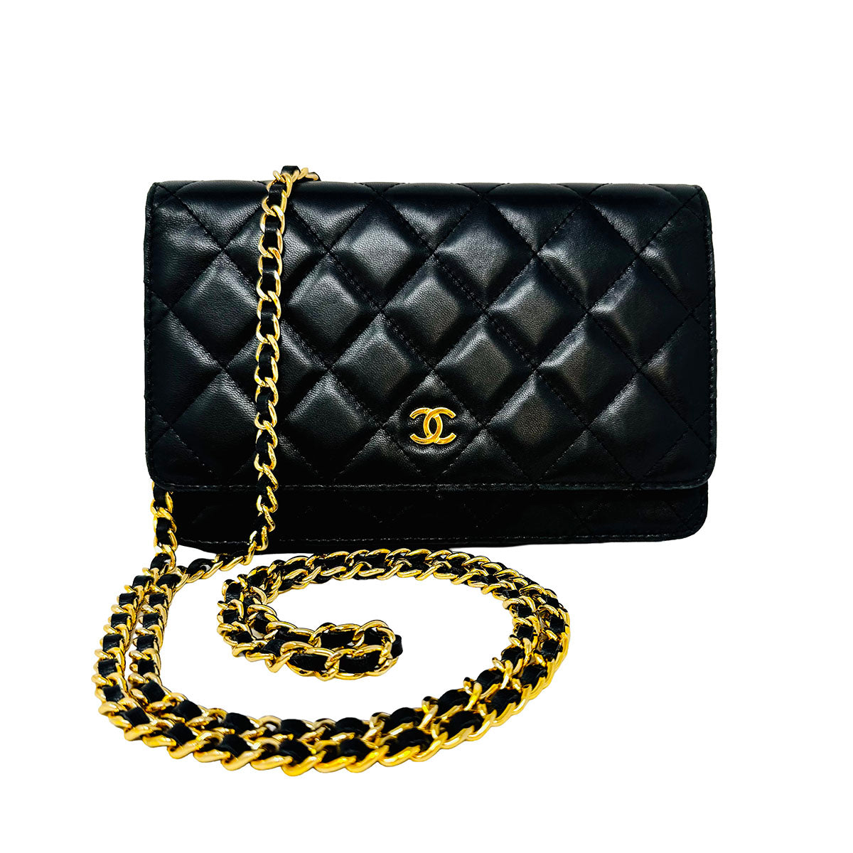 Chanel Quilted Wallet on Chain