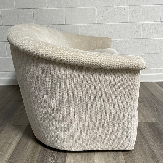 Cream Loveseat