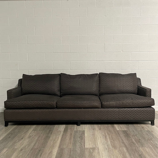 3 Seat Brown Sofa