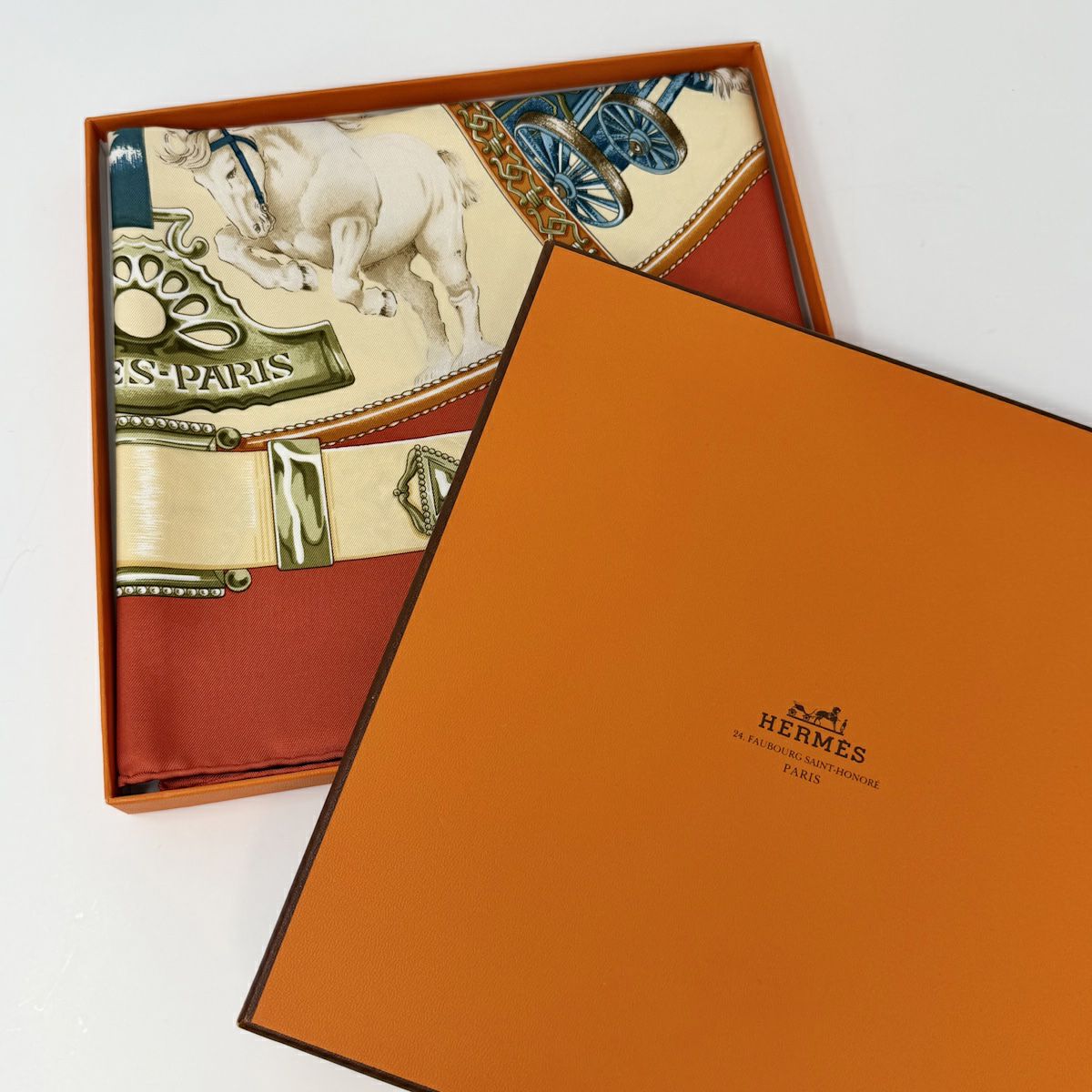 Hermes "Chevaux de Trait" Scarf