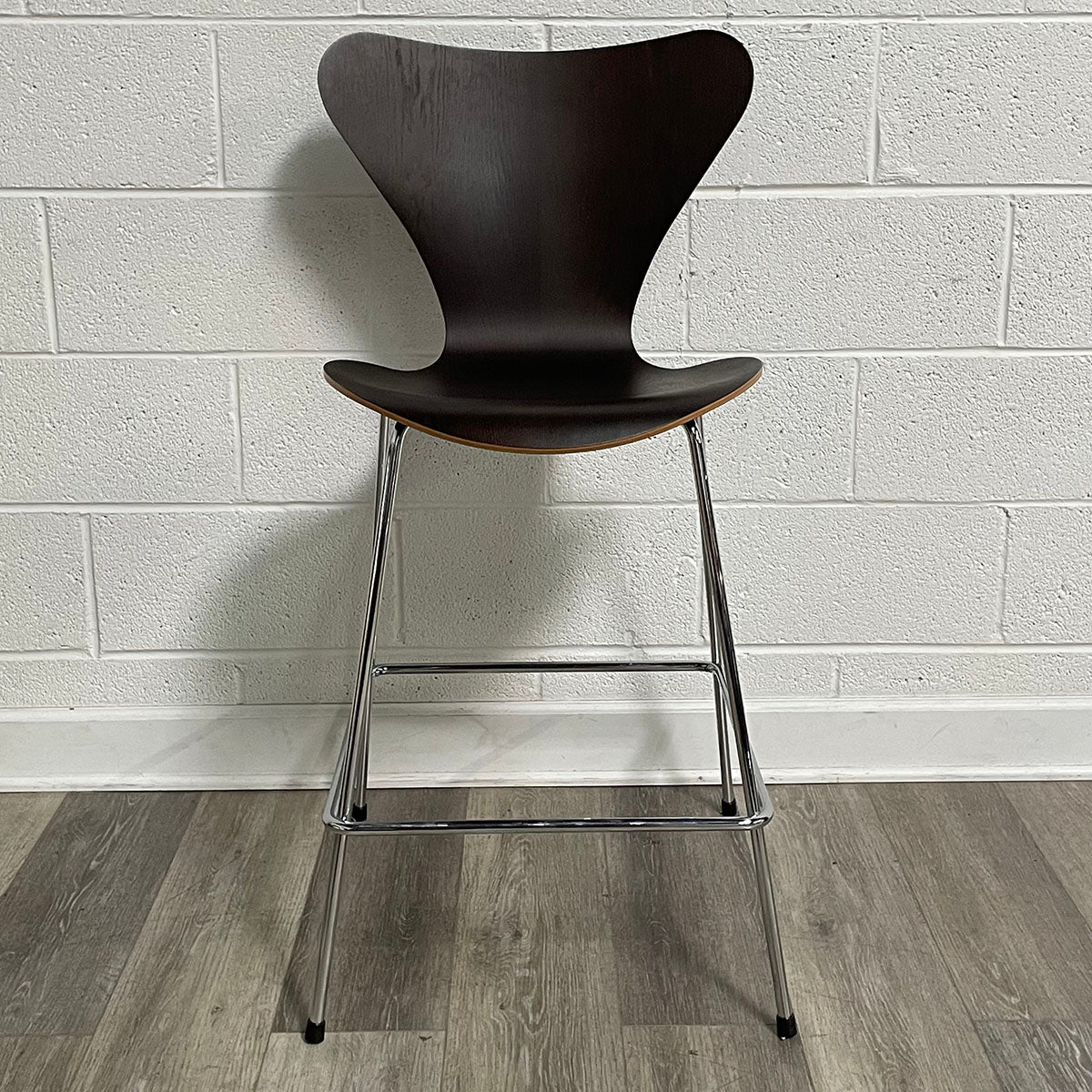 3 Counter Chairs Designed by Arne Jacobsen for Fritz Hansen