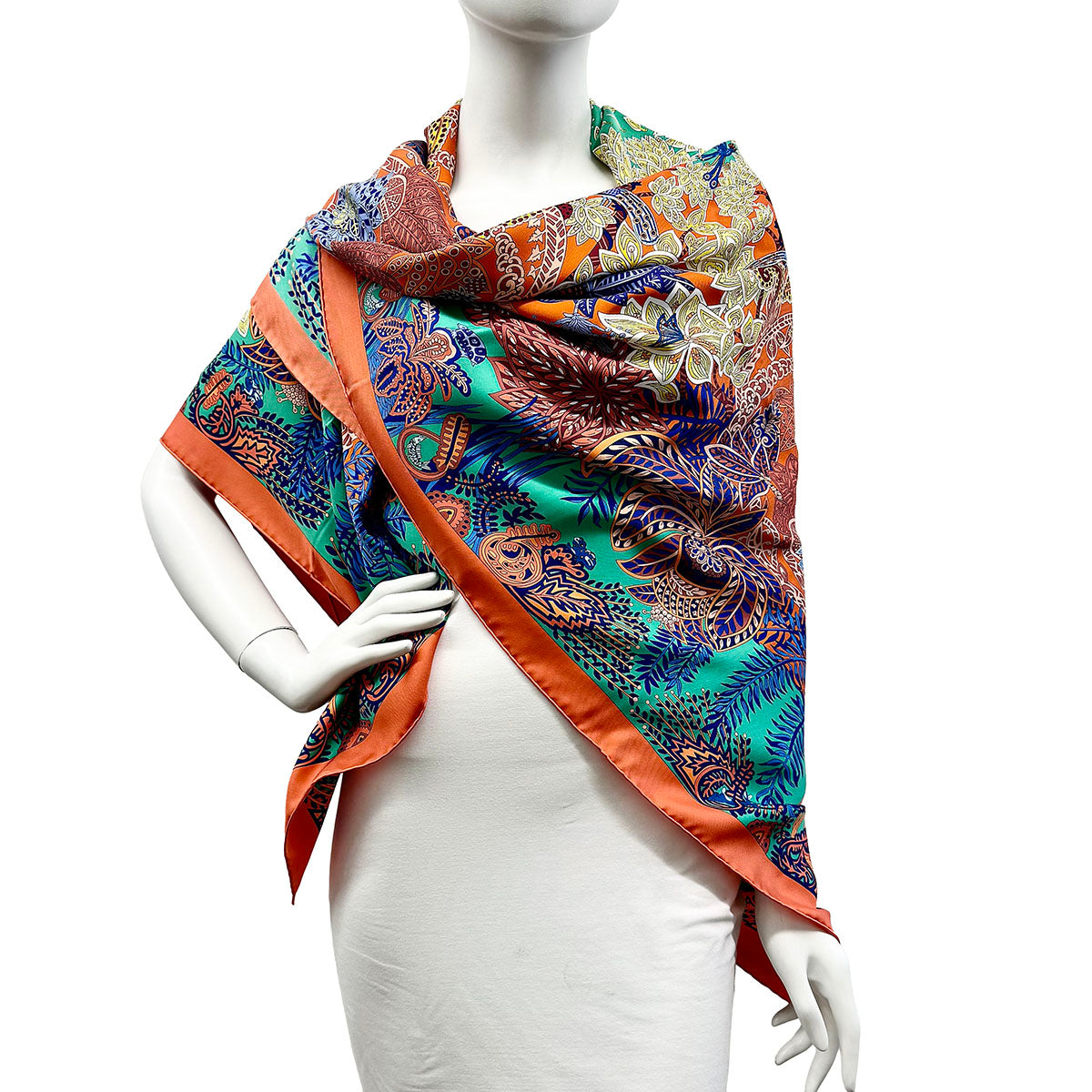 Hermes "Les Maitres de la Foret" Shawl