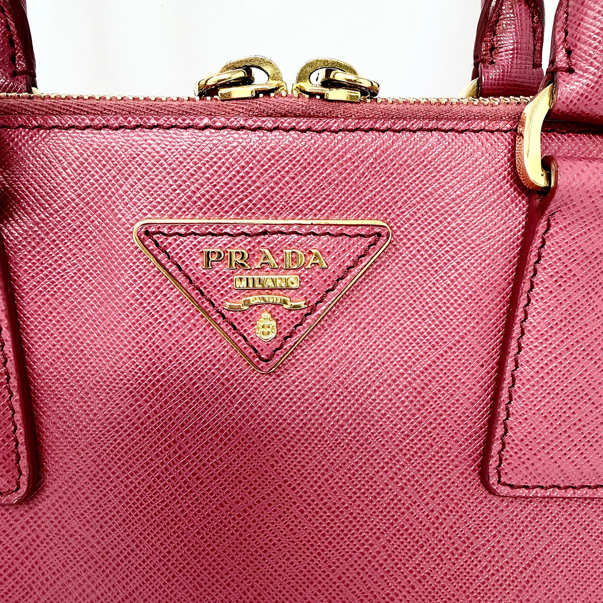 Prada Saffiano Lux Promenade Handle Bag