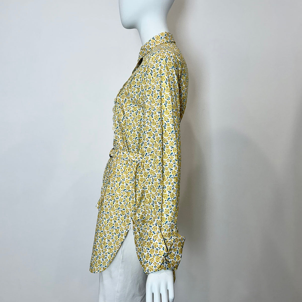 Nackiye Belted Floral Printed Tunic