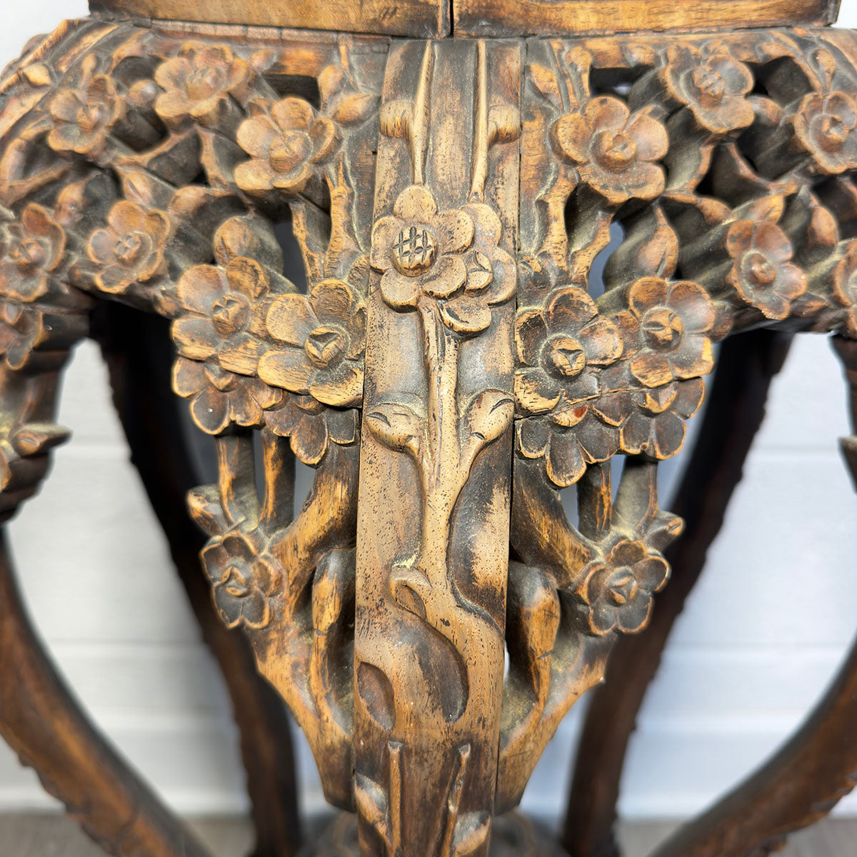 Carved Side Table