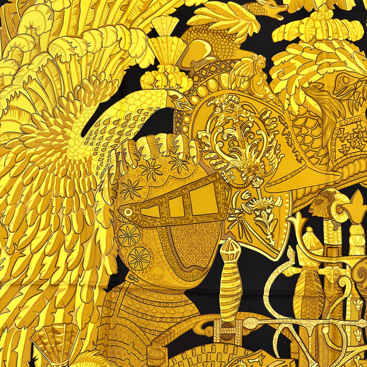 Hermes "Armets en Panache" Scarf