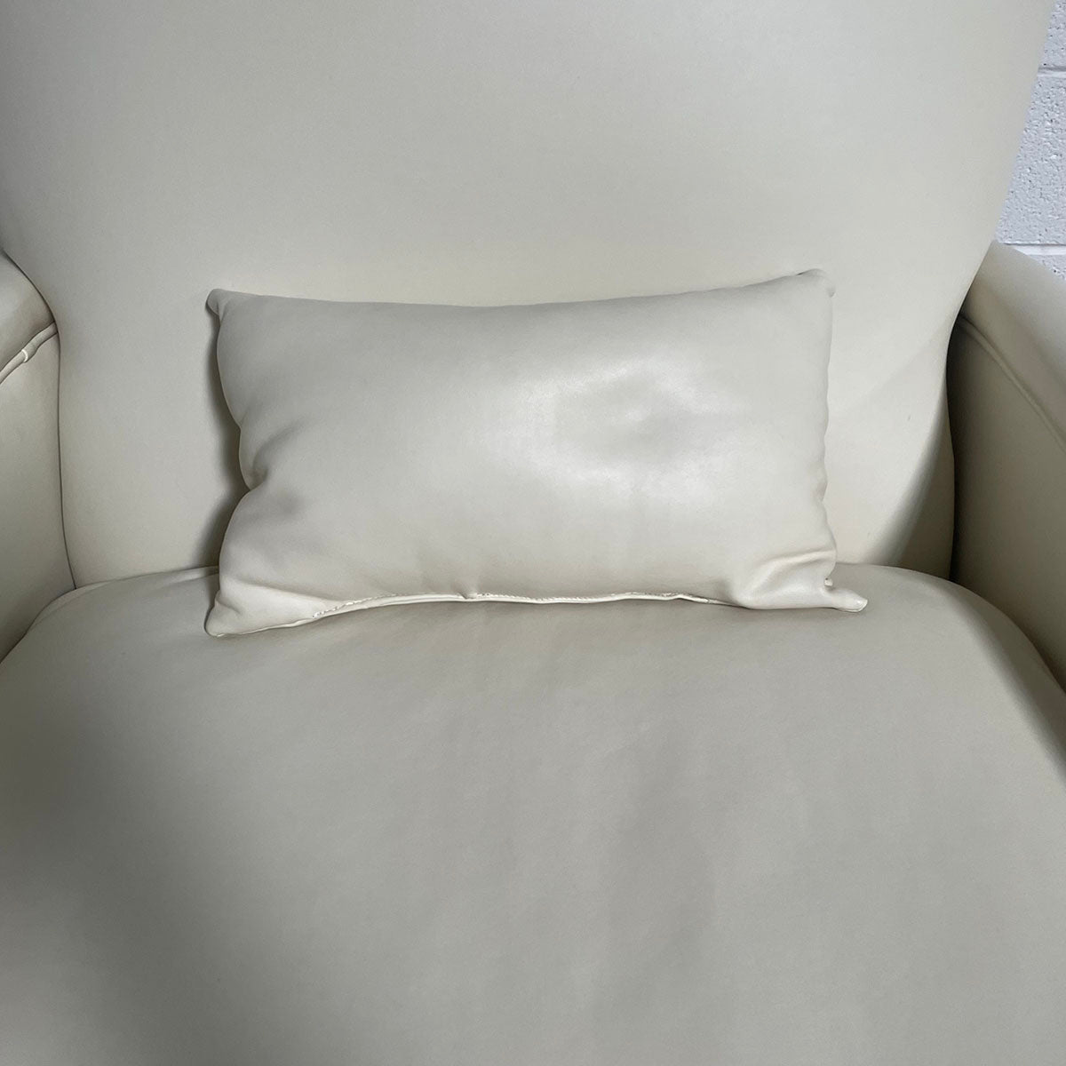 White Leather Recliner