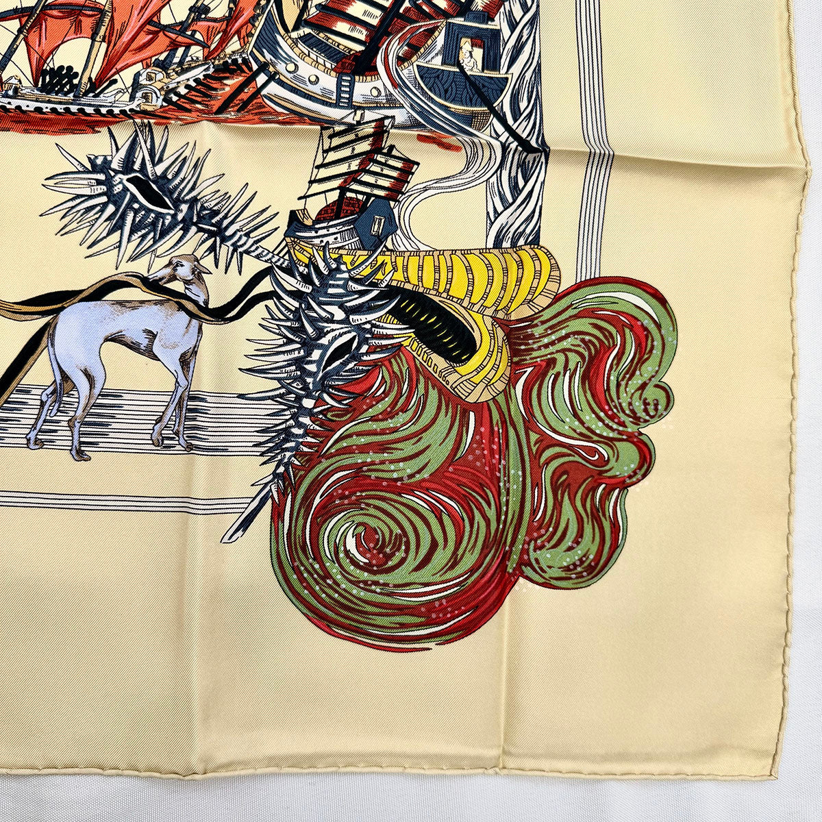 Hermes "Au Fil de la Solei" Scarf