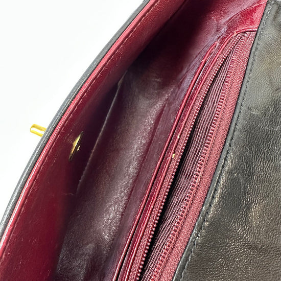 Chanel Vintage Chevron Shoulder Bag