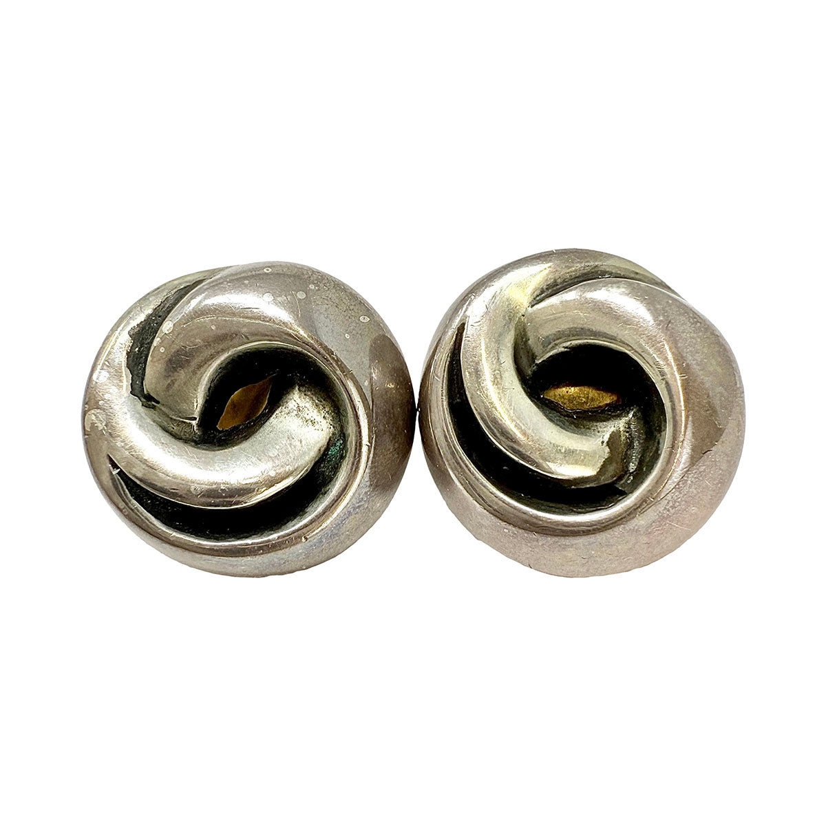 Vaubel Silver Swirl  Earrings