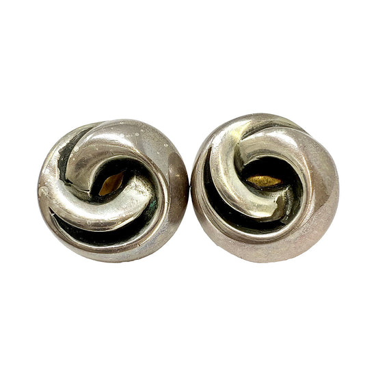 Vaubel Silver Swirl  Earrings