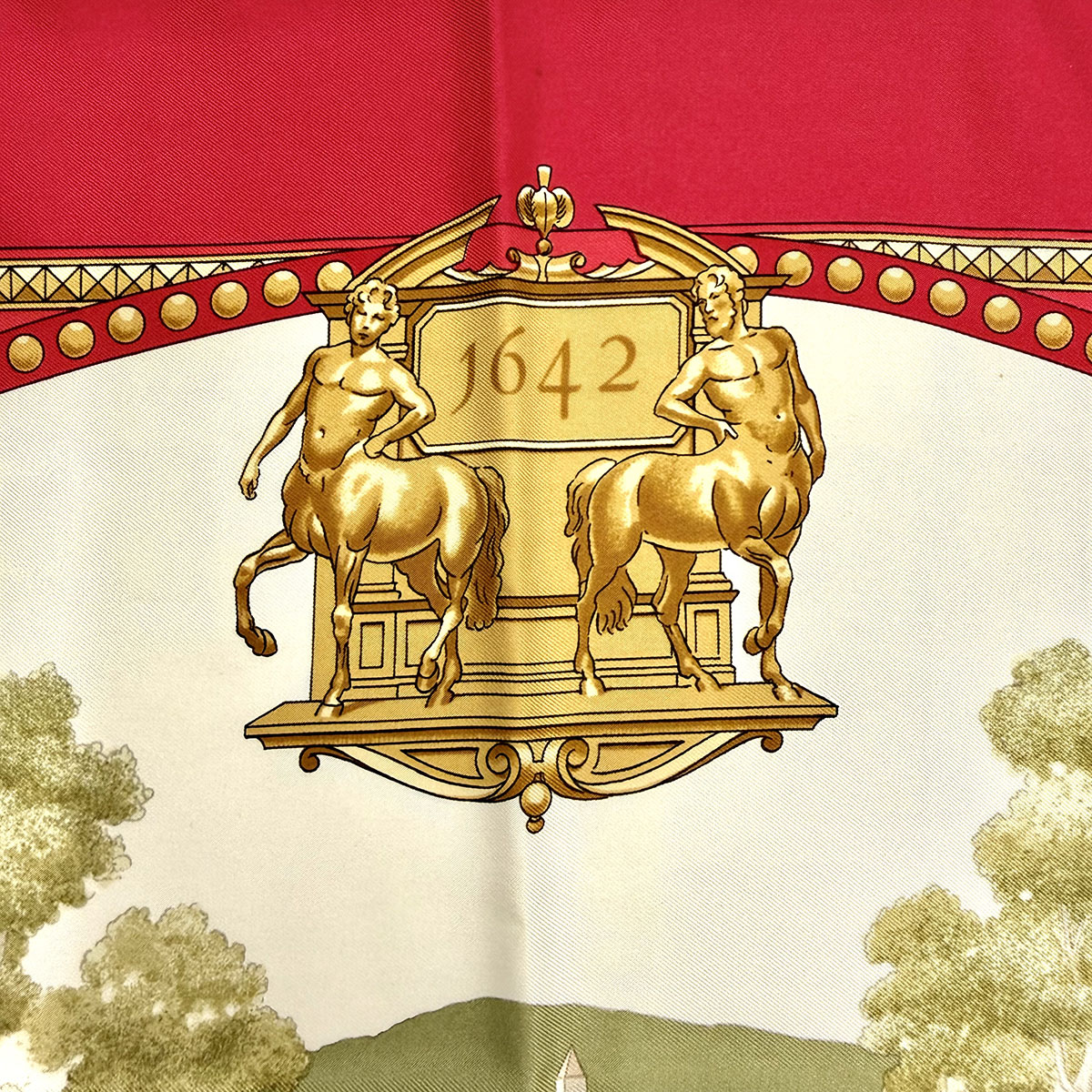 Hermes "Presentation de Chevaux" Scarf