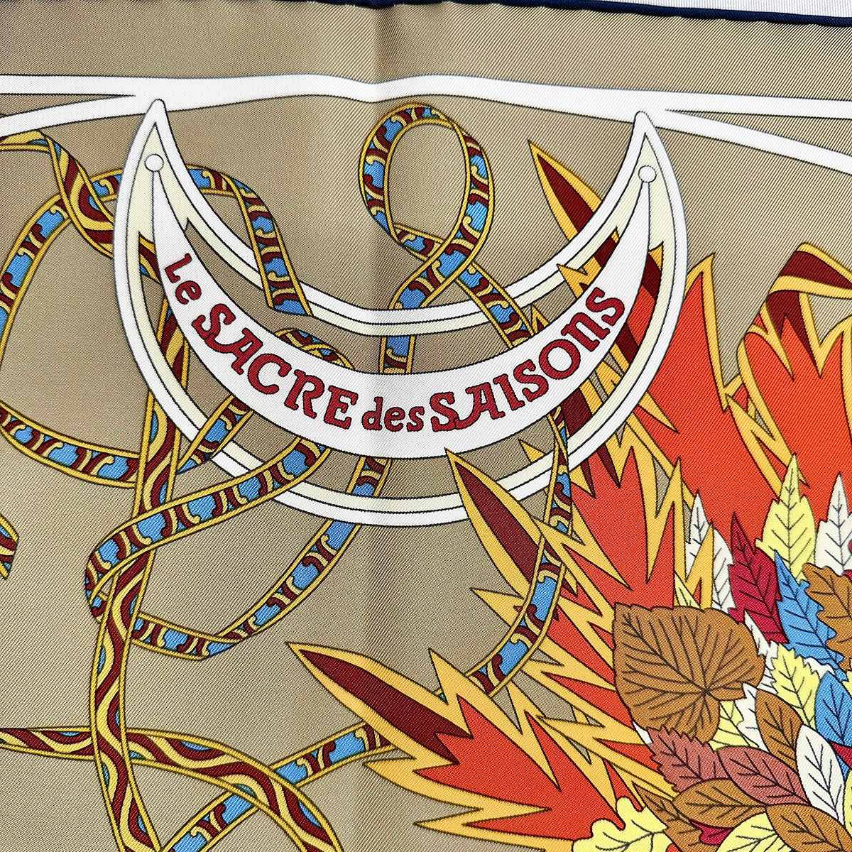 Hermes "Le Sacre de Saisons" Scarf