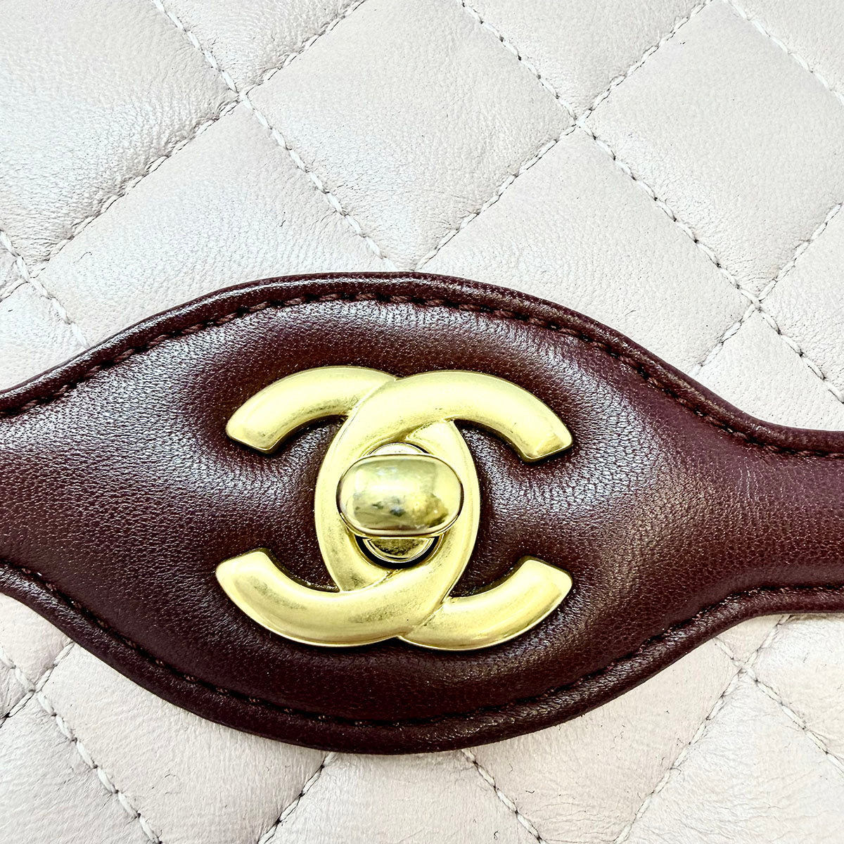 Chanel Mini Two-tone Square Flap Bag
