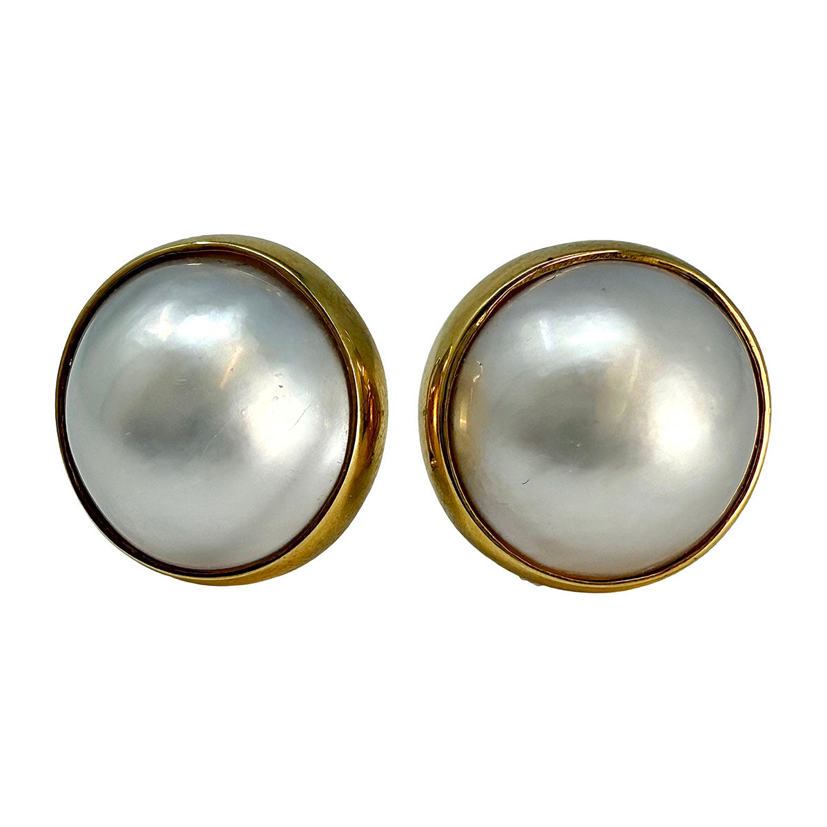 Mabe Pearl Earrings