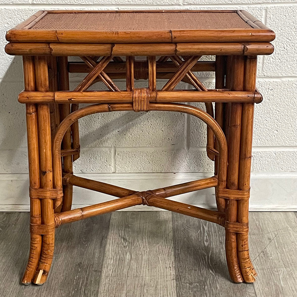 Rattan Side Table