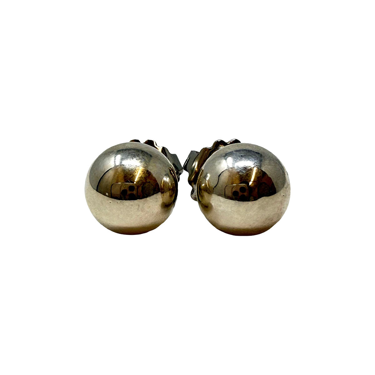 Tiffany & Co. Sterling Silver Ball Earrings