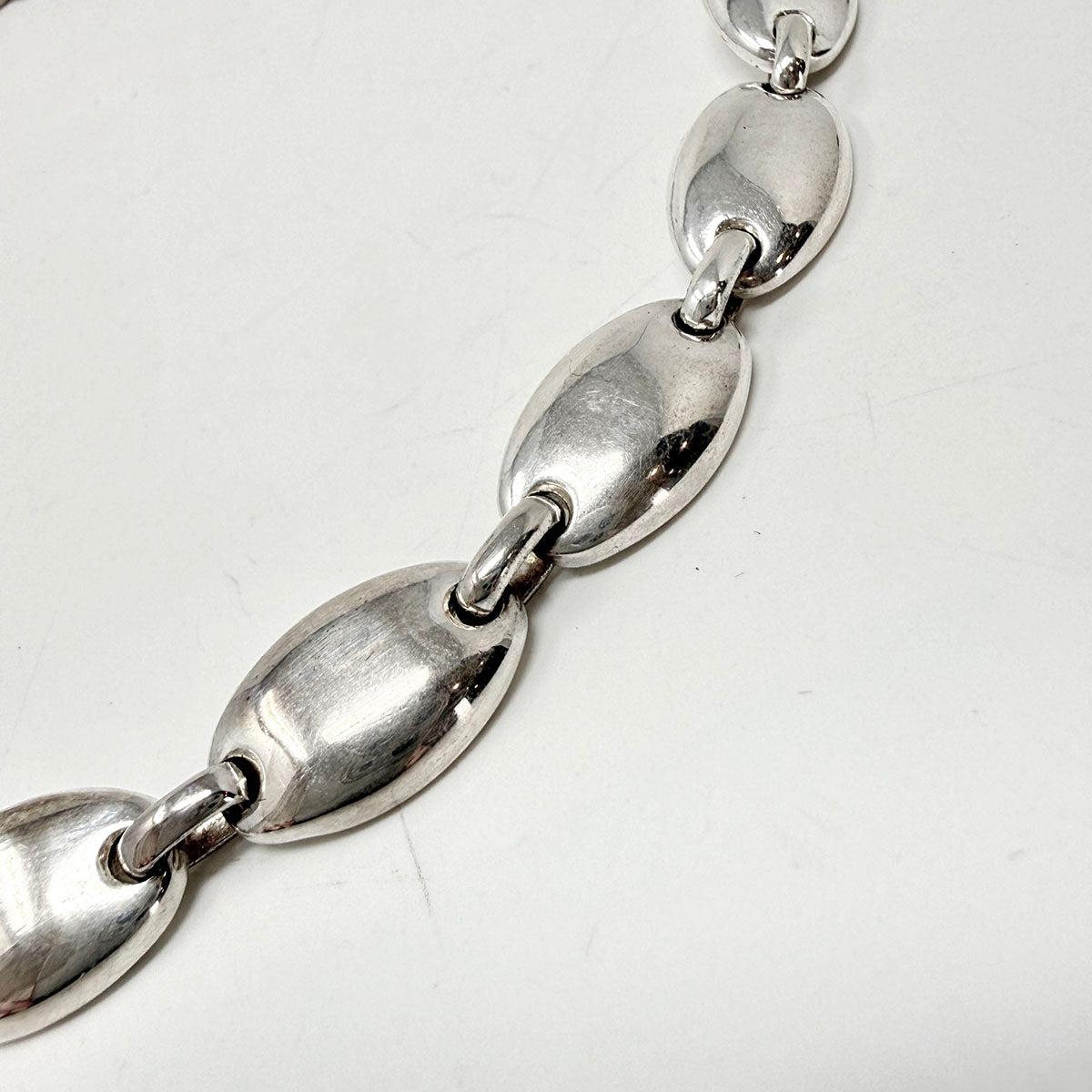 Tiffany & Co. Sterling Silver 16" Pebble Necklace