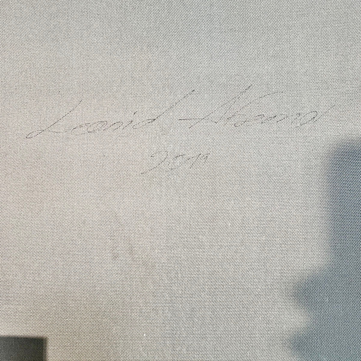 "City by the Lake" Signed on Reverse (COA)