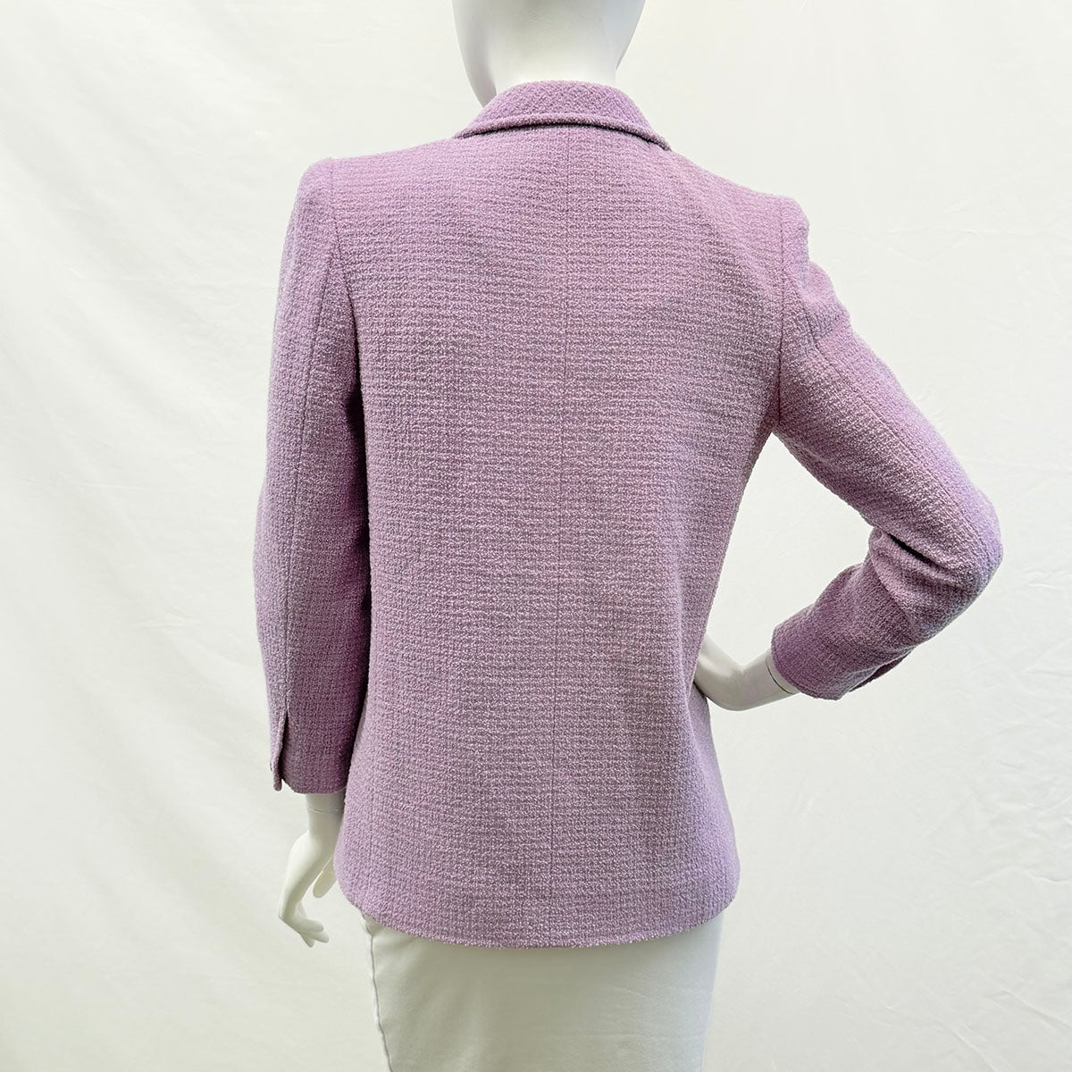 Chanel  Vintage Double Breasted Tweed Jacket