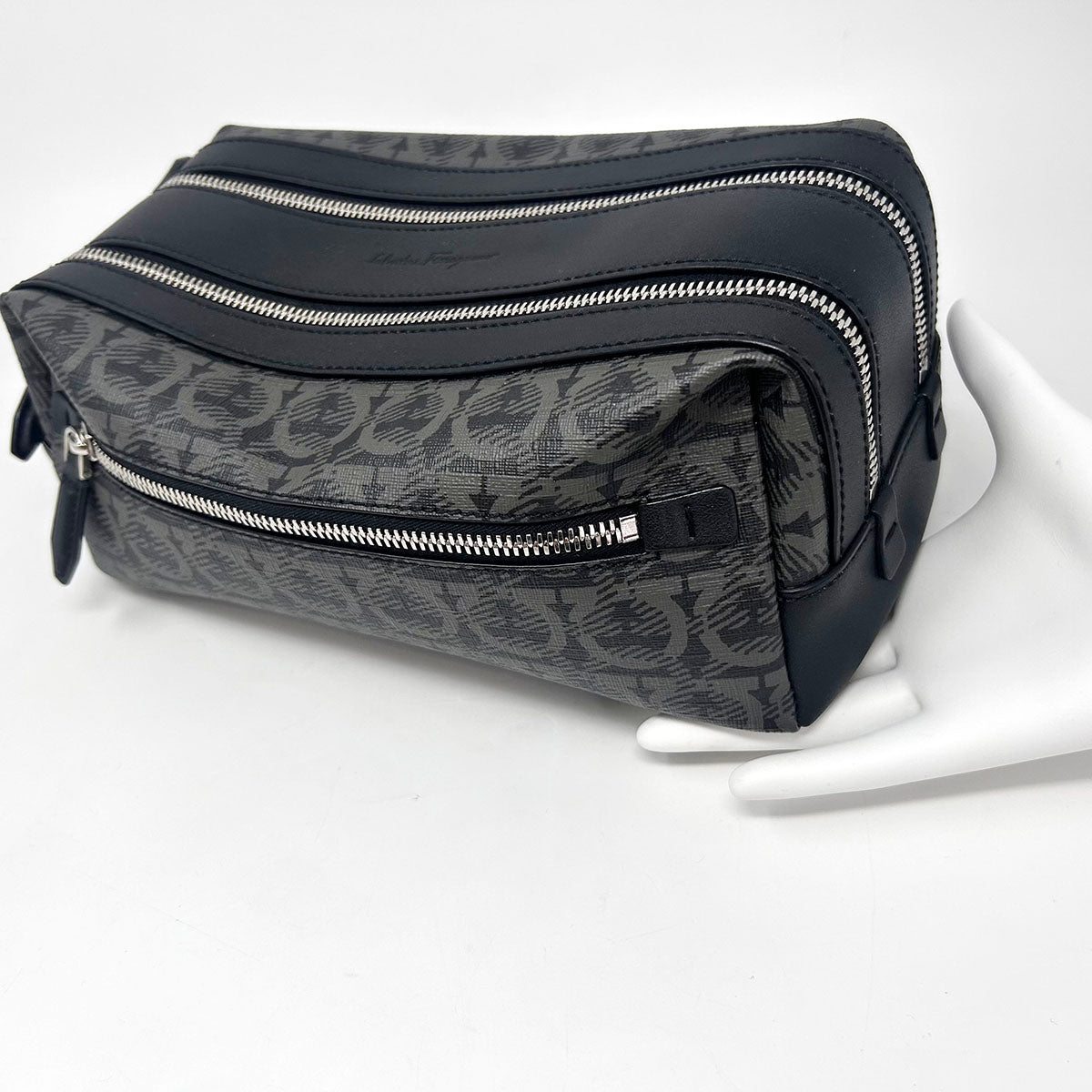 Salvatore Ferragamo Printed Toiletry Bag