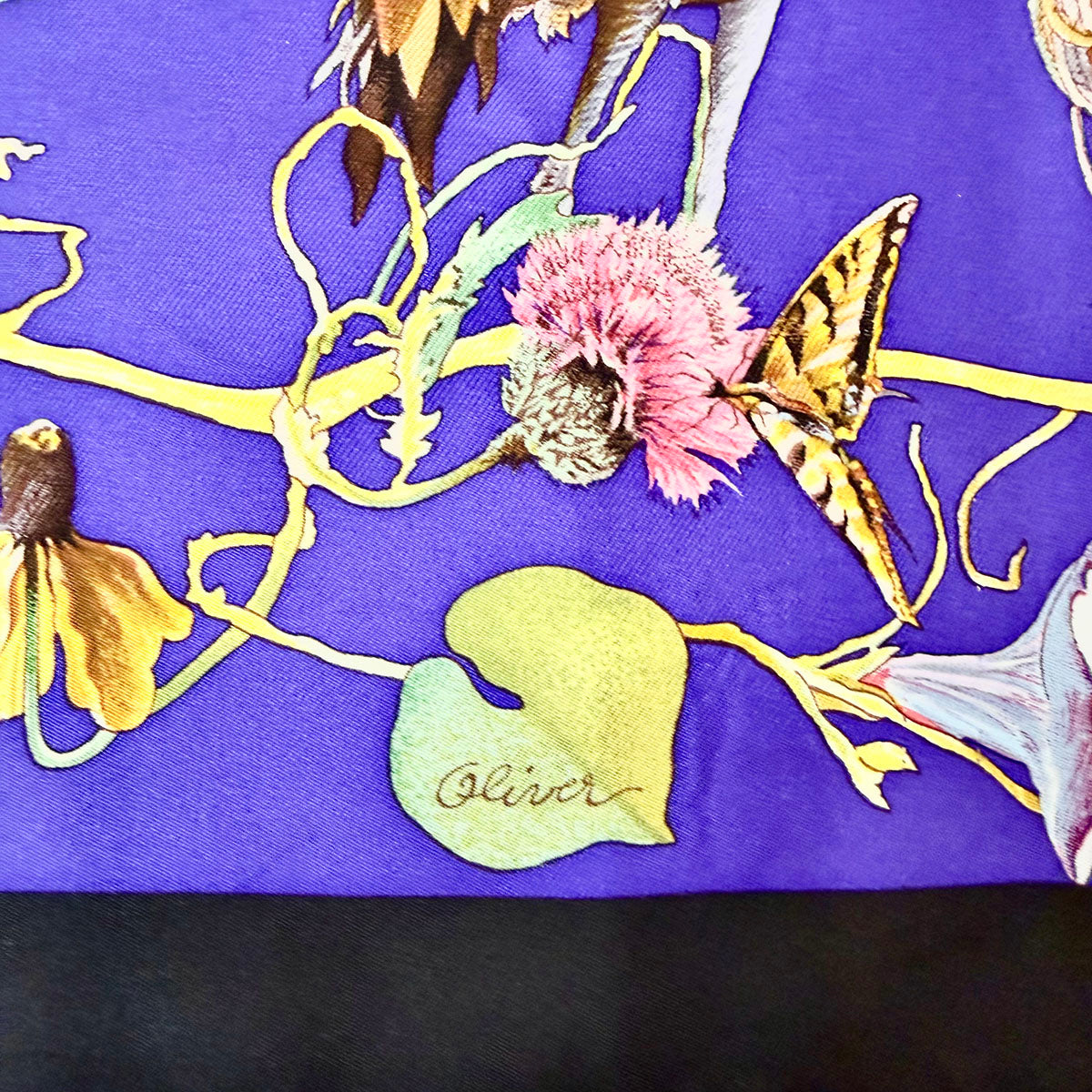 Hermes " Faune Et Flore Du Texas" Scarf