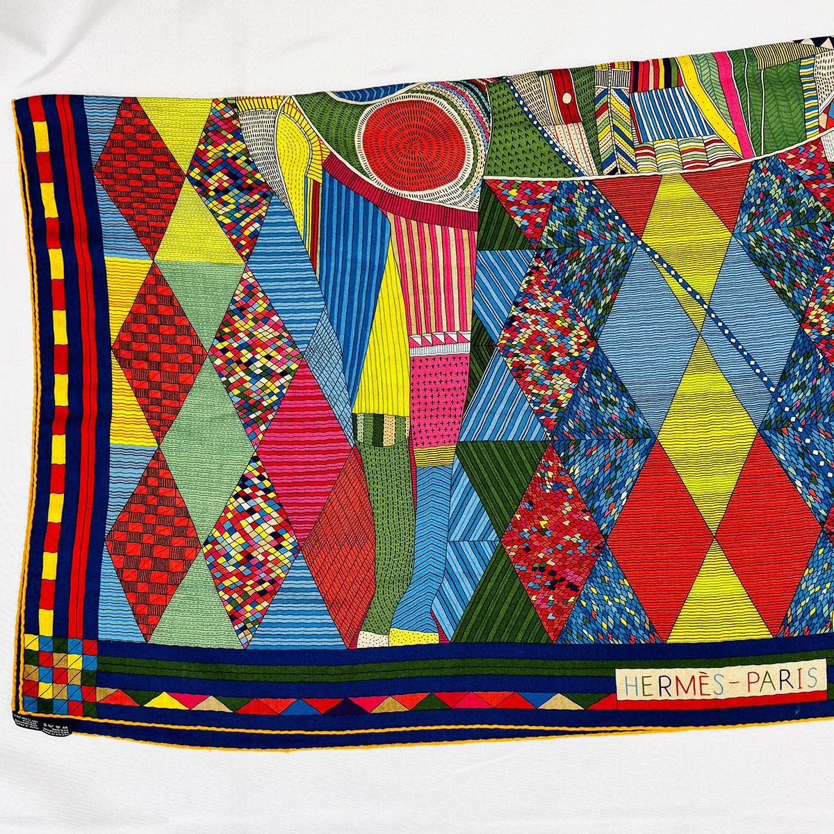 Hermes "Patchwork Horse" Shawl