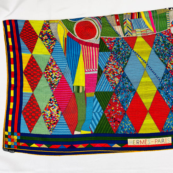 Hermes "Patchwork Horse" Shawl