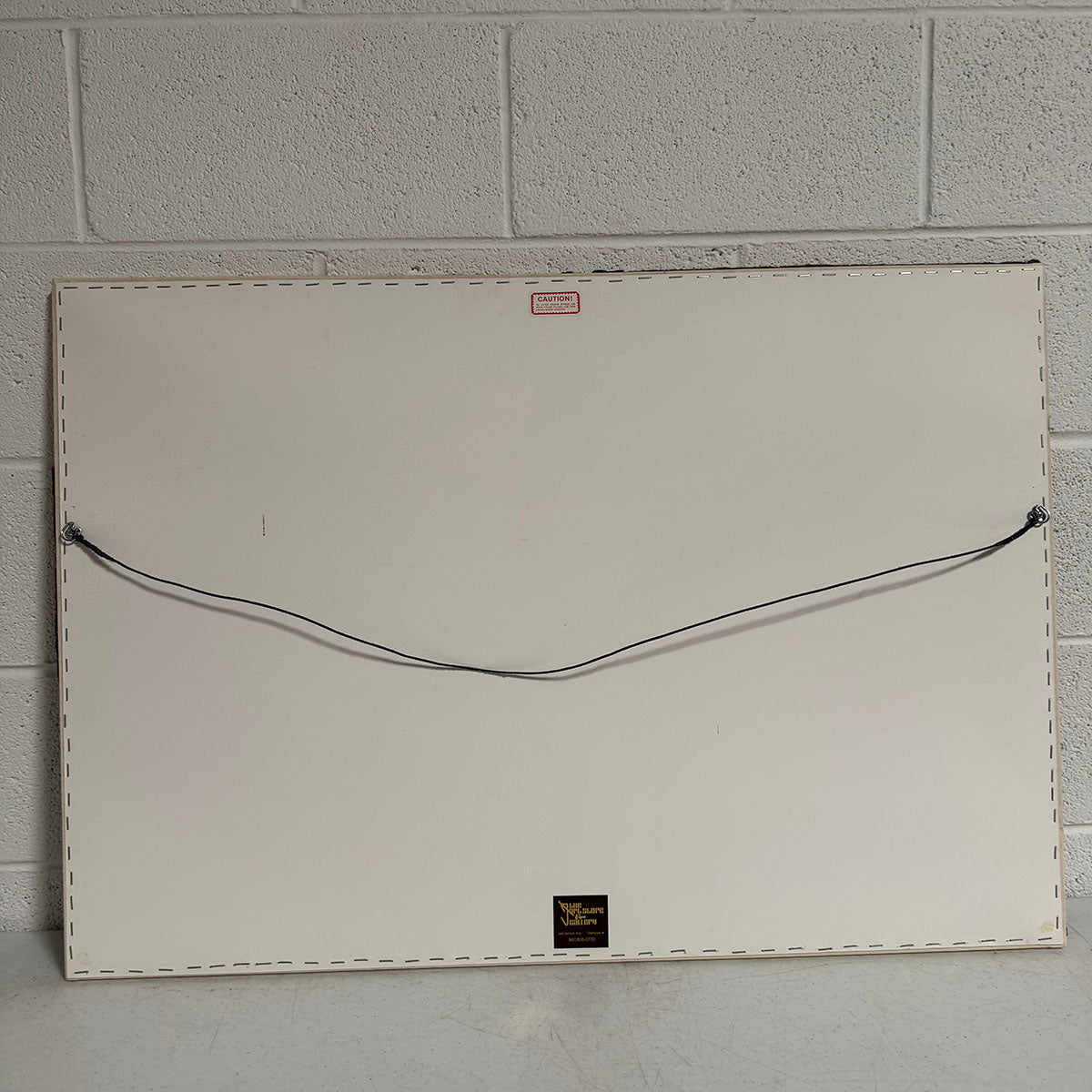 "Abstract Hand Crafted Paper Work" Signed