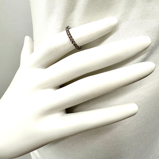 18K White Gold  Diamond Eternity Ring