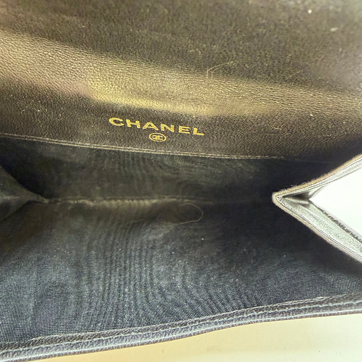 Chanel Vintage Timeless CC Bifold  Wallet