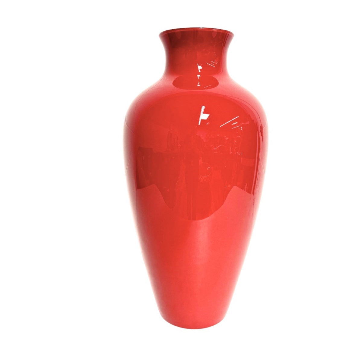 Labuan Art Glass Murano Vase Signed