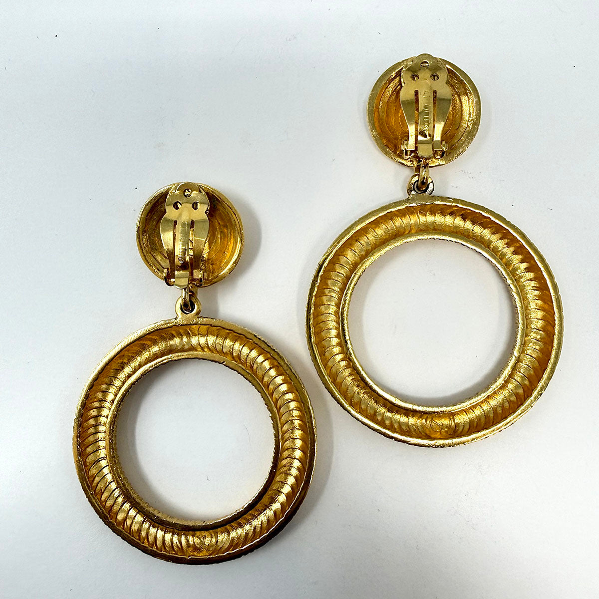 St. John Vintage Large Drop Earrings