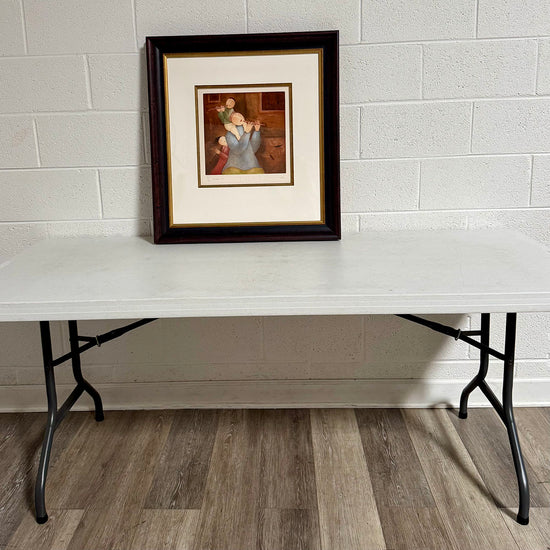 "Lesson II" Etching Aquatint 161/175 Signed