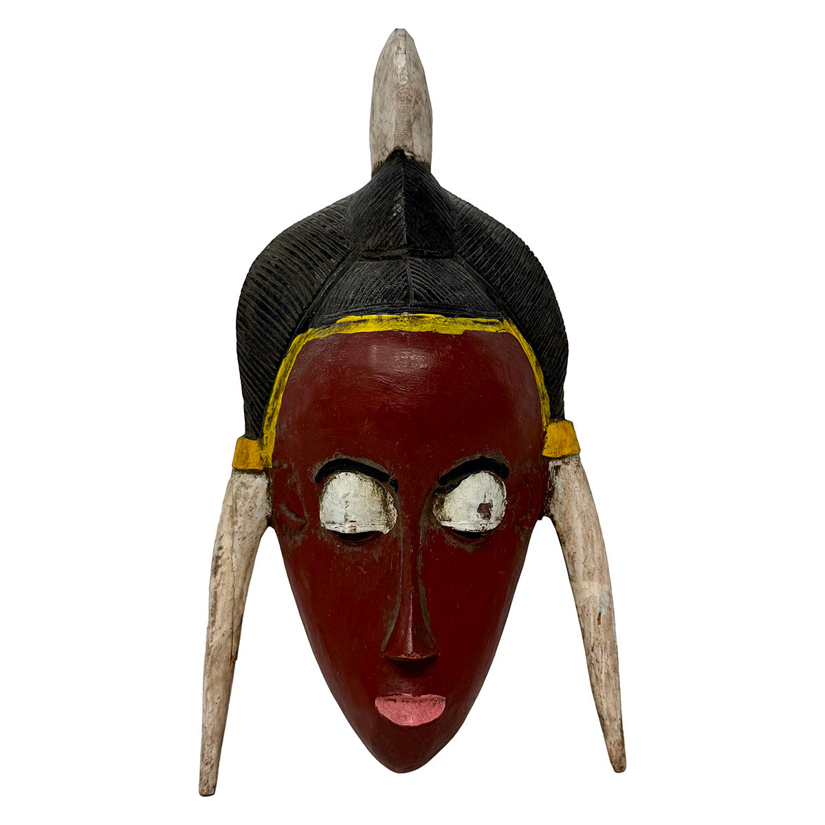 African Mask Used for Girls  Initiation Ceremony