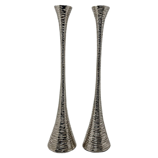 Pair of Tall Michael Aram Candle Holders