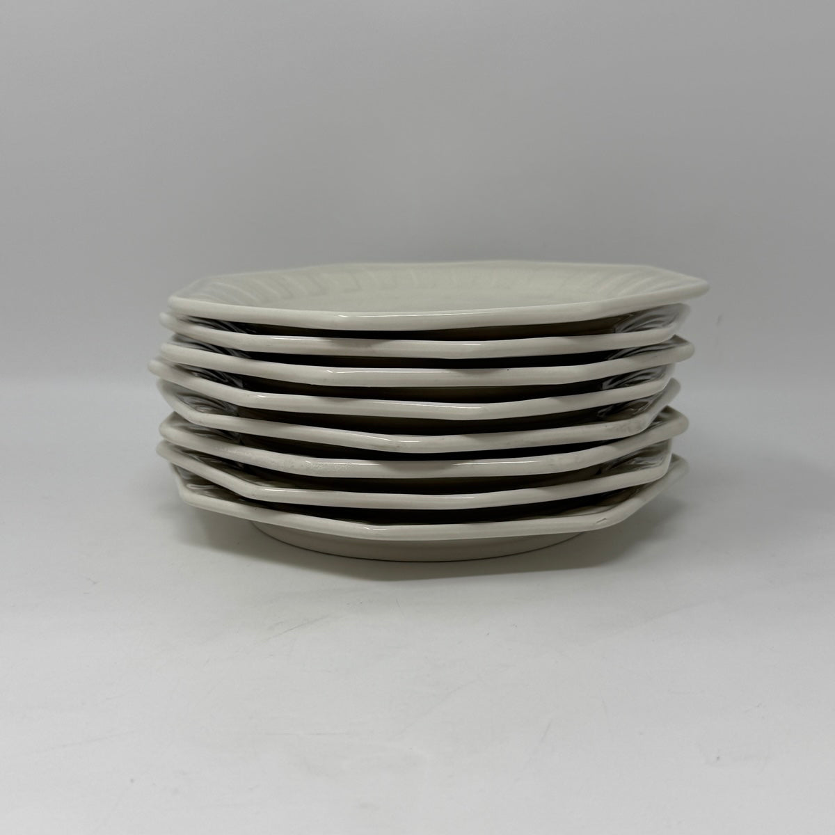 Frances Palmer Buffalo Pottery Set of 8 Salad/Dessert Plates