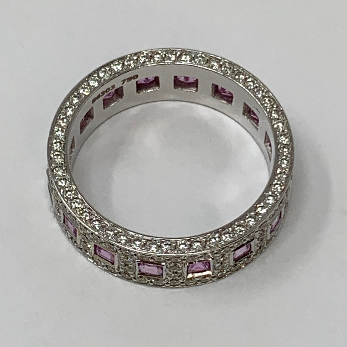 Bez Ambar Diamond and Sapphire Ring