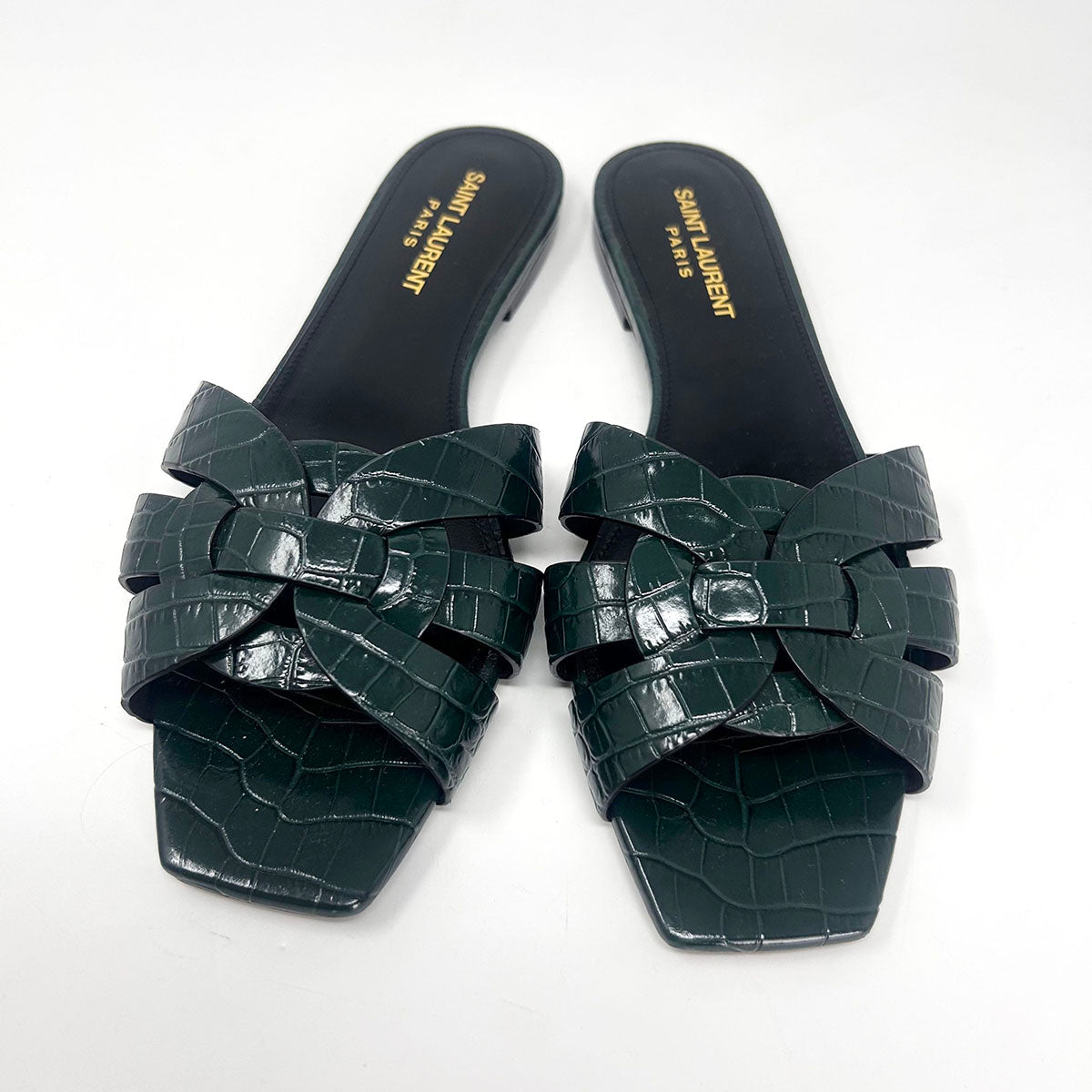Saint Laurent Tribute Flat Slides