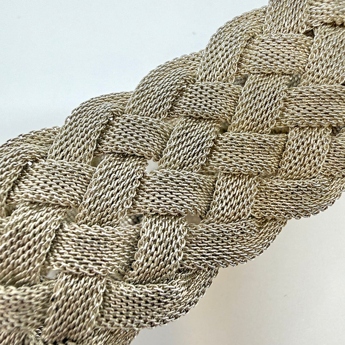 Tiffany & Co. Sterling Silver Braided Somerset Bracelet
